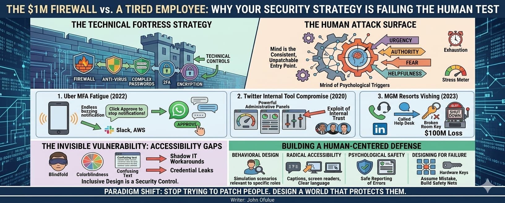 The $1M Firewall vs. A Tired Employee