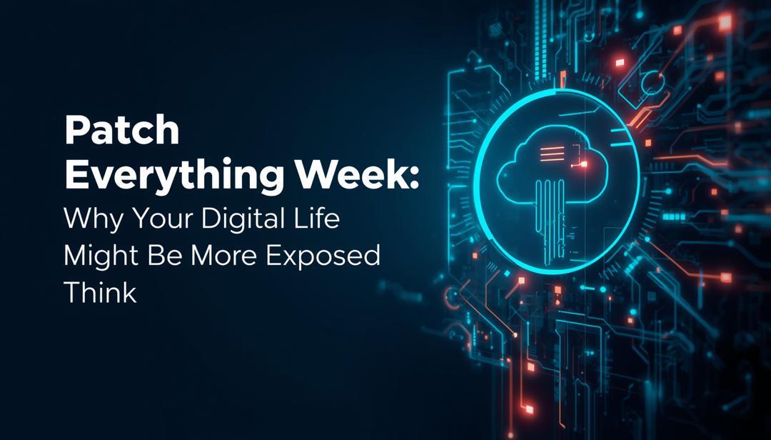 Patch Everything Week: Your Digital Life Might Be More Exposed